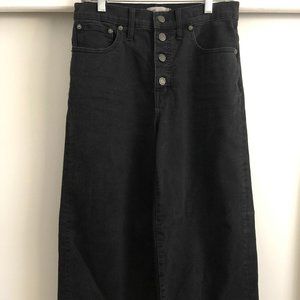 Madewell wide-leg crop jeans
